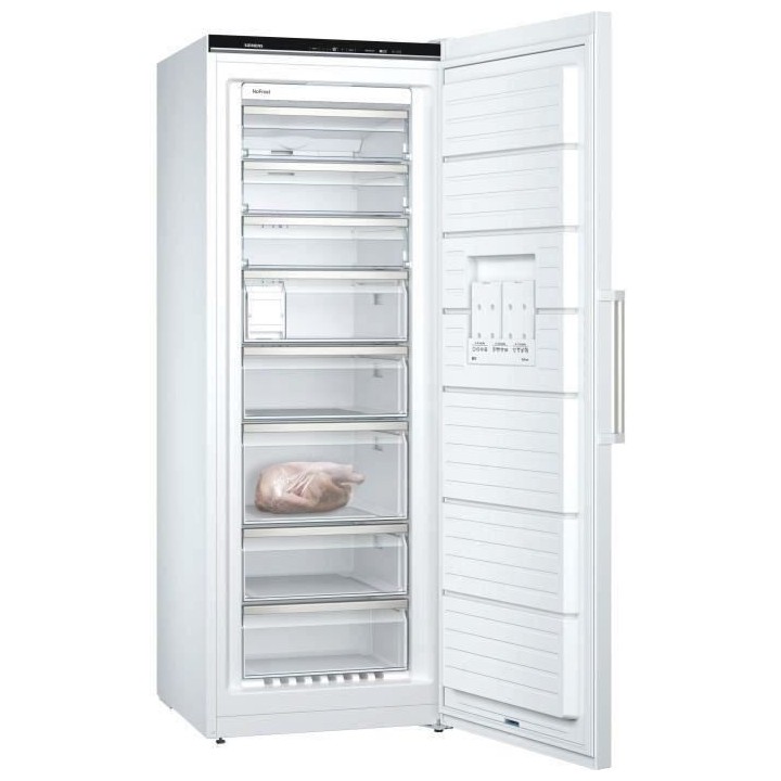 SIEMENS GS58NAWDV - Congélateur armoire - 360L - Froid ventilé - L 7