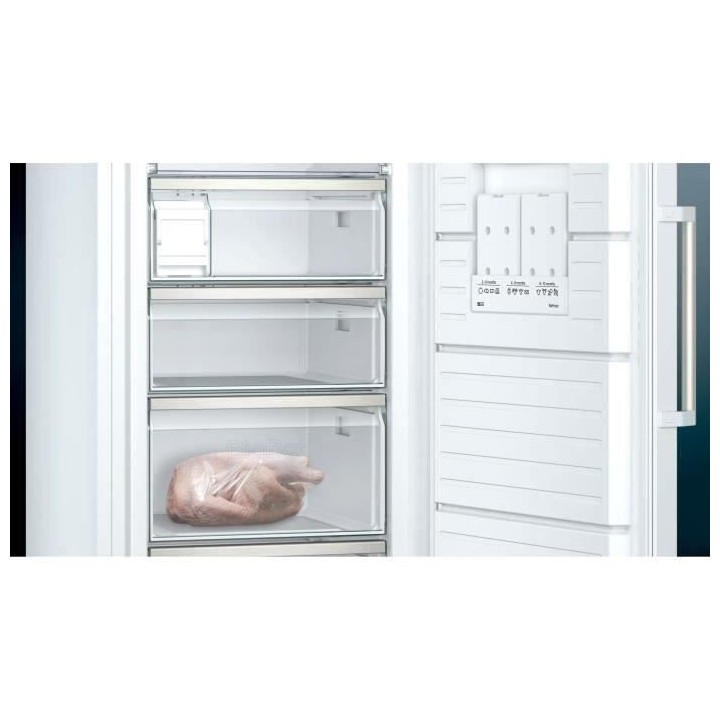SIEMENS GS58NAWDV - Congélateur armoire - 360L - Froid ventilé - L 7