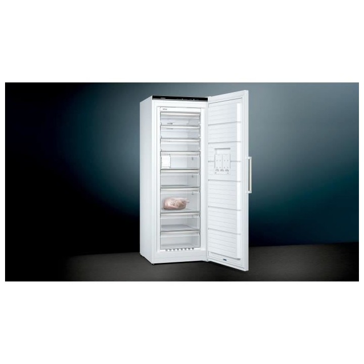 SIEMENS GS58NAWDV - Congélateur armoire - 360L - Froid ventilé - L 7