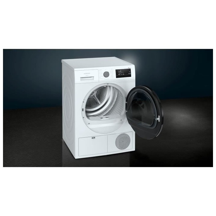 Seche-linge pompe a chaleur SIEMENS WT45H001FR IQ300 - 8 kg - L60 cm -
