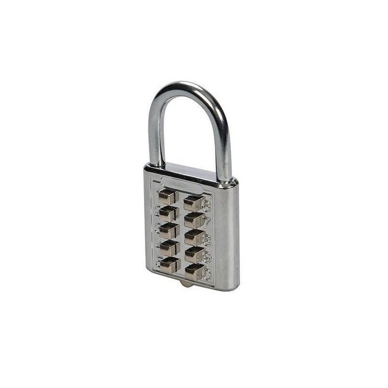 Cadenas a combinaison 10 chiffres 38 mm