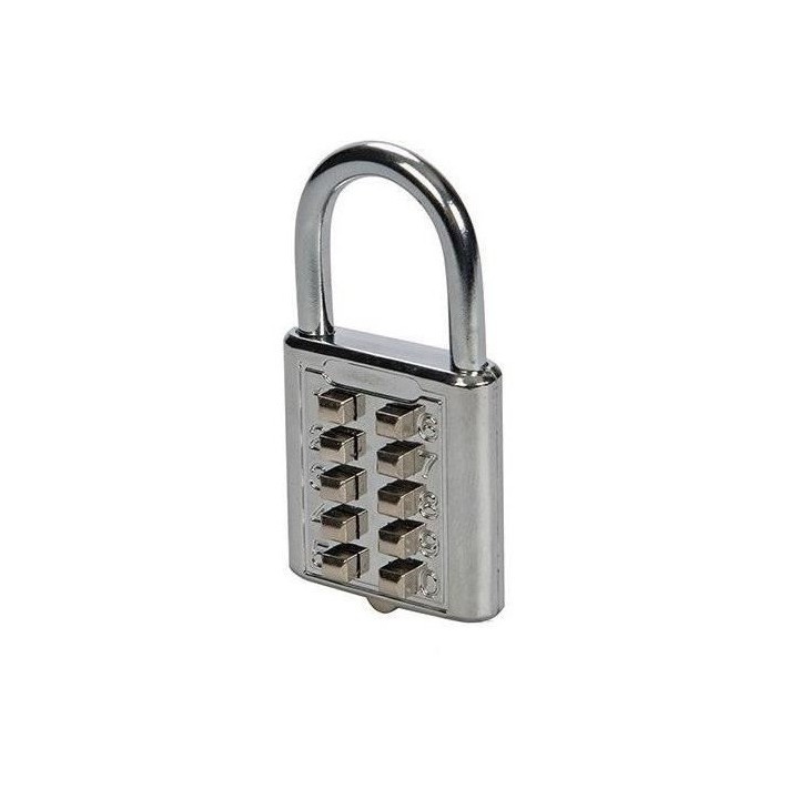Cadenas a combinaison 10 chiffres 38 mm