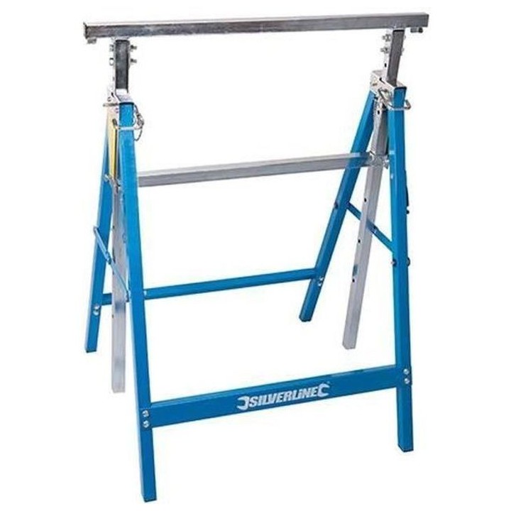 SILVERLINE Tréteau télescopique robuste