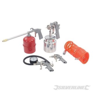 Coffret d'accessoires pour outils pneumatiques, 5 pcs