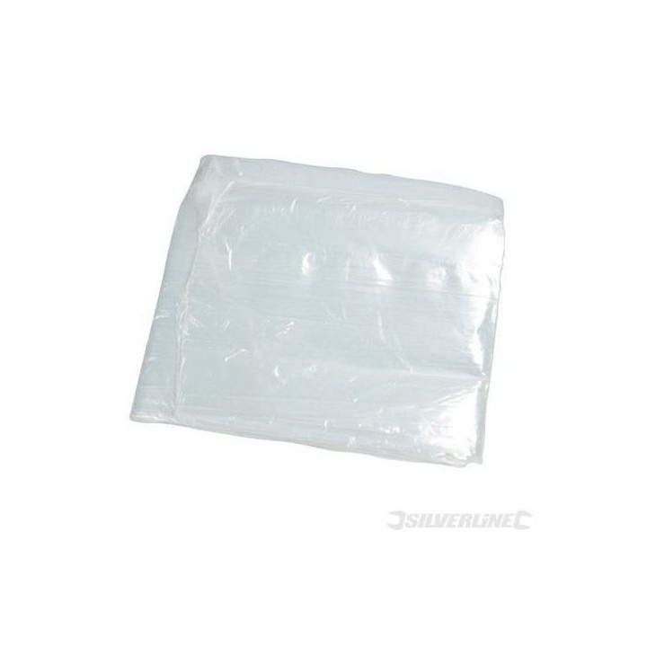 SILVERLINE Bâche de protection en polyéthylene - 3.6 x 3.6m
