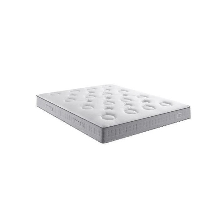 Matelas 160 x 200 cm - Ressorts ensachés - 26 cm - Mi-ferme - SIMMONS