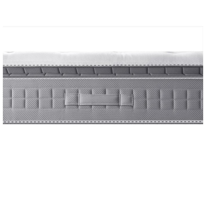 Matelas 140 x 190 cm - Surmatelas intégré - Ressorts ensachés - 29
