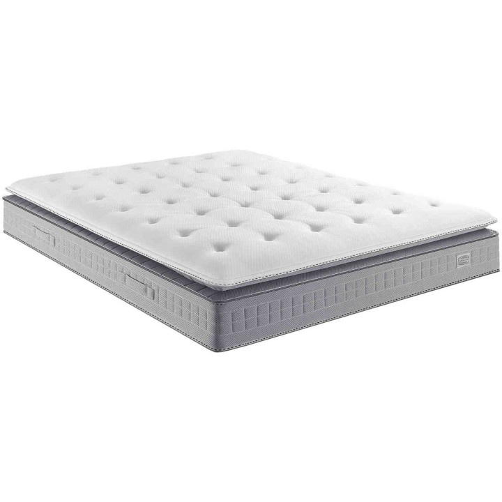 Matelas 180 x 200 cm - Surmatelas intégré - Ressorts ensachés - 29