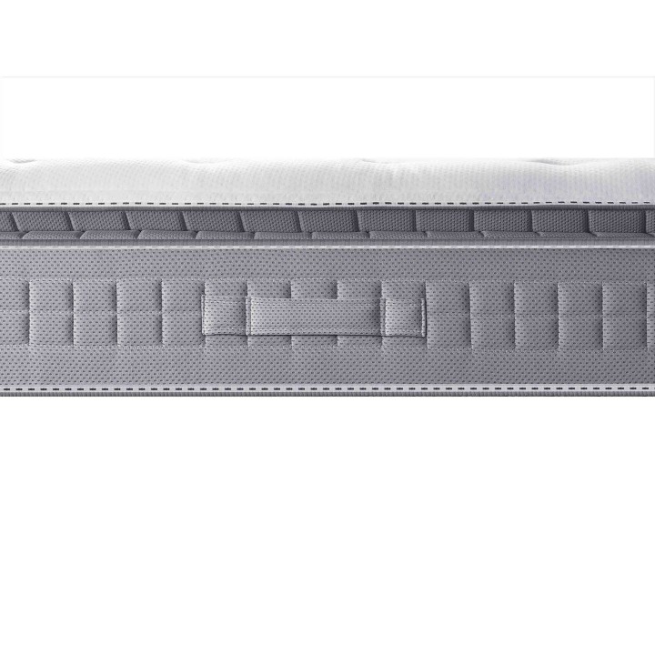 Matelas 180 x 200 cm - Surmatelas intégré - Ressorts ensachés - 29