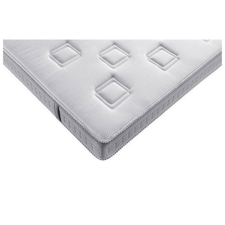 Matelas 140 x 190 cm - ressorts ensachés - 24 cm - Tres ferme - SIMMO