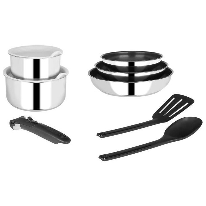 SITRAM 714643 - Batterie 10 pieces - Tous feux dont induction - Inox