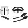 SITRAM 714643 - Batterie 10 pieces - Tous feux dont induction - Inox