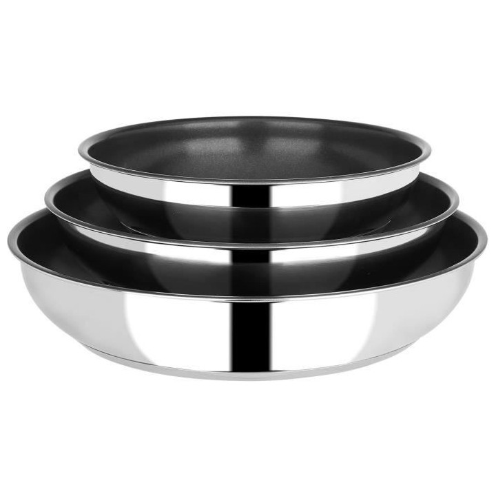 SITRAM 714643 - Batterie 10 pieces - Tous feux dont induction - Inox