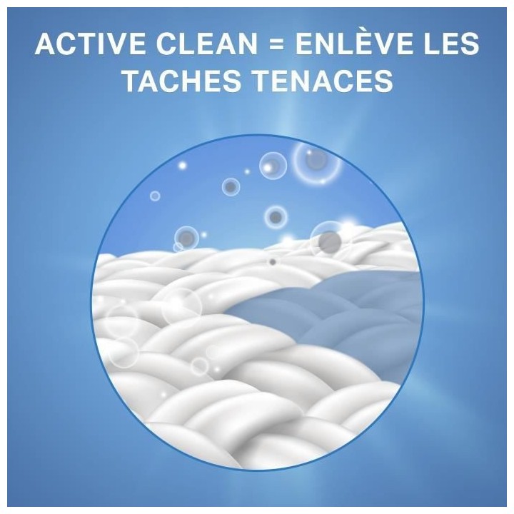 [LOT DE 3] SKIP Format Familial Active Clean - 3x34 Lavages soit 102 l