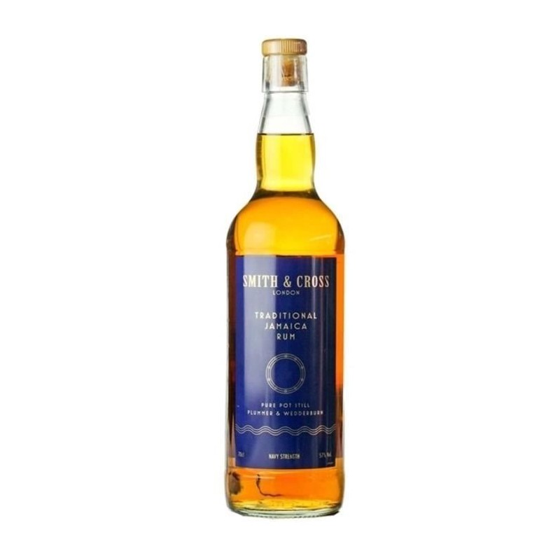 Rhum Smith & Cross Pure Pot still - Rhum Ambré - Jamaique - 57%vol - 70cl