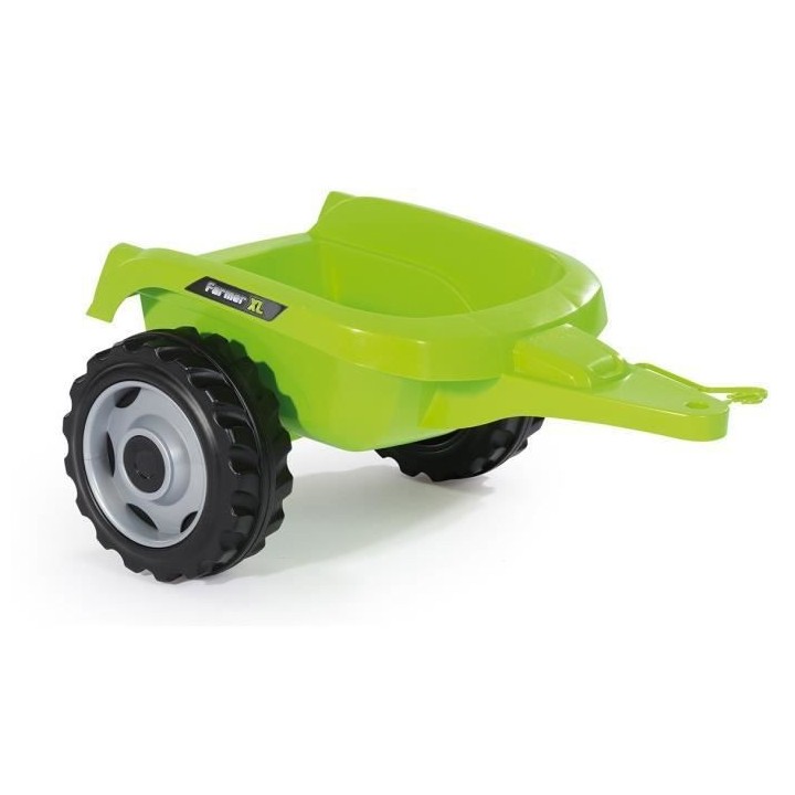 SMOBY Tracteur a pédales Farmer XL Vache + Remorque