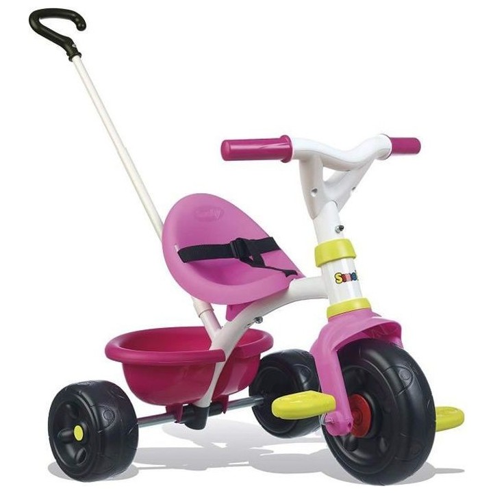 SMOBY Tricycle Enfant Evolutif Be Fun Rose