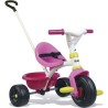 SMOBY Tricycle Enfant Evolutif Be Fun Rose