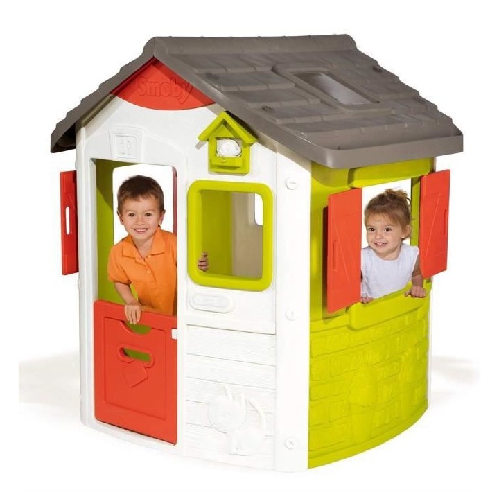 Smoby Maison de Jardin Néo Juralodge en plastique anti-UV Personnalis