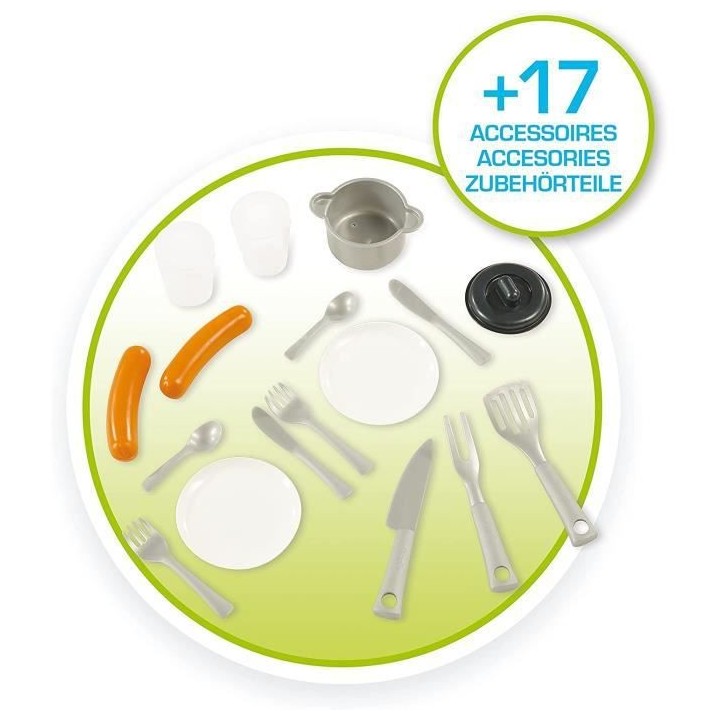 Smoby maison Pretty et cuisine été 145 x 110 x 127cm