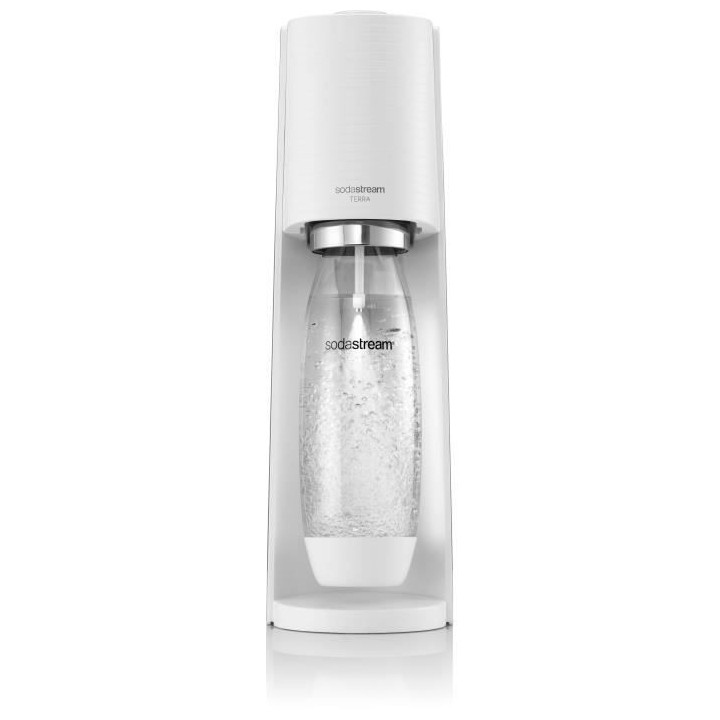 SODASTREAM TERRABILV - Machine TERRA Blanche Pack 2 bouteilles LV + 1