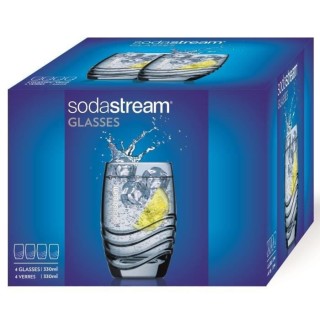 SODASTREAM 30000153 Lot de 4 verres