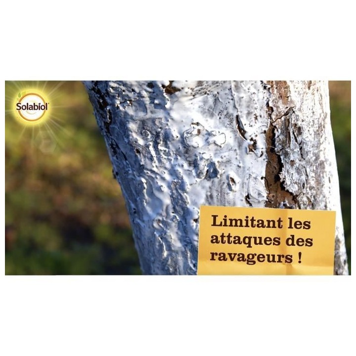 SOLABIOL SOBLANC1 Blanc arboricole Seau 1L, Origine Naturelle