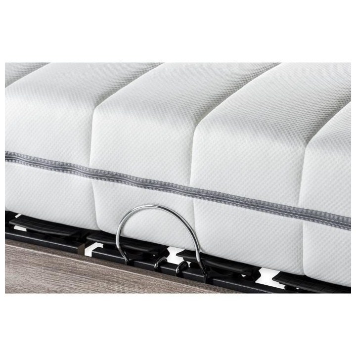 DEKO DREAM Ensemble matelas+sommier relaxation électrique COMFORT Dre