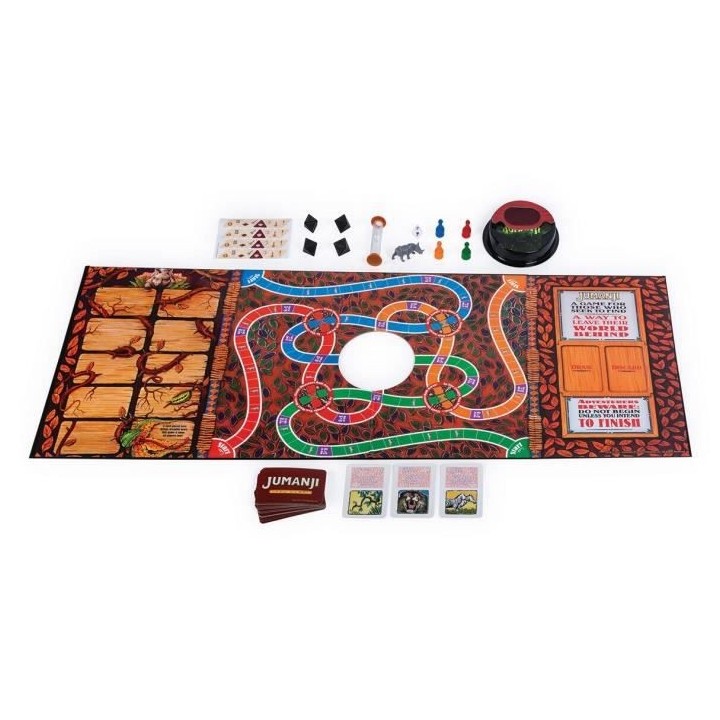 JUMANJI - Jeu de plateau - édition rétro