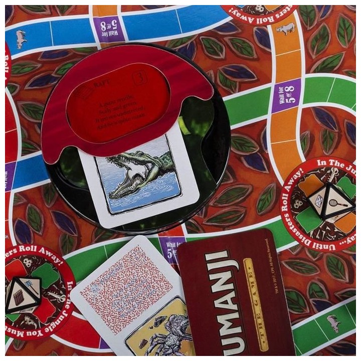 JUMANJI - Jeu de plateau - édition rétro