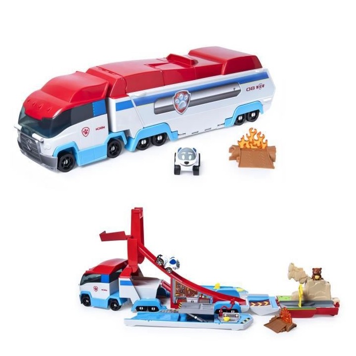 PAT PATROUILLE Camion Pat'Patrouilleur TRUE METAL™ - Playset 2 en 1