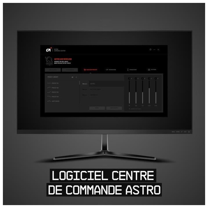 Casque Gaming sans fil + Station de Charge - ASTRO A50 - Compatible av