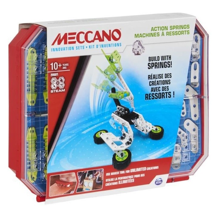 MECCANO - Kit complet d'inventions Ressorts - Set 4 - 6053909