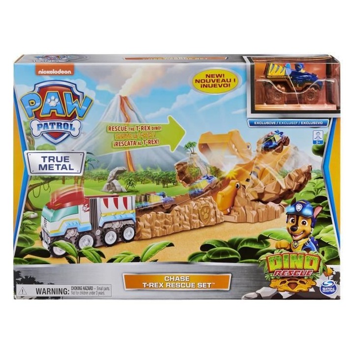 LA PAT' PATROUILLE - Camion Dino Patroller T-Rex Pat Patrouille - 6059