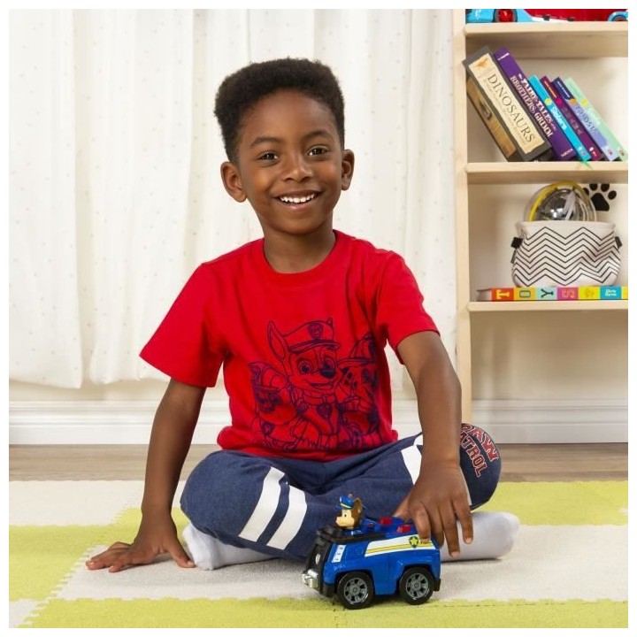 LA PAT' PATROUILLE - Voiture 15 cm + 1 Figurine Chase - 6061799