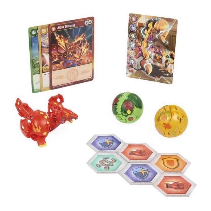 BAKUGAN - Starter Pack Evolutions Saison 4 - 6063071 - Figurine a coll