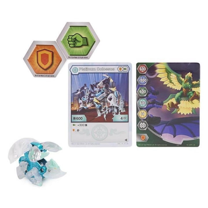 BAKUGAN - Pack de 1 Die-Cast Saison 4 - 6063393 - Figurine a collectio