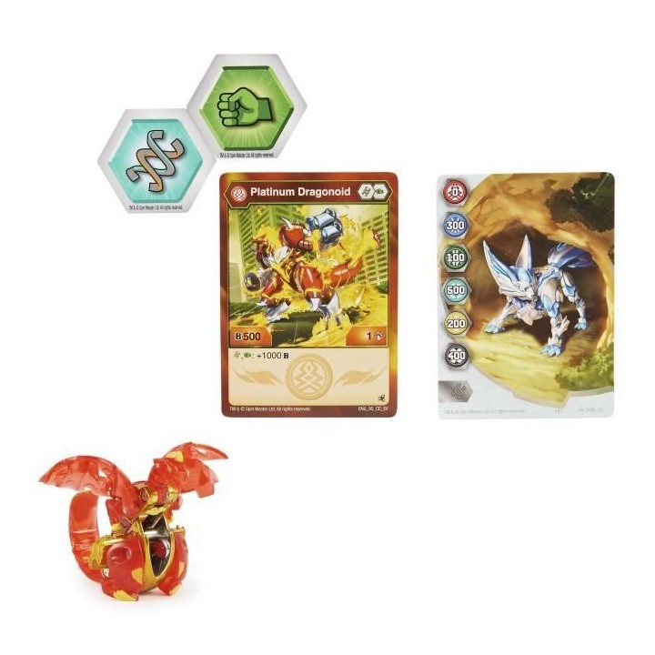 BAKUGAN - Pack de 1 Die-Cast Saison 4 - 6063393 - Figurine a collectio