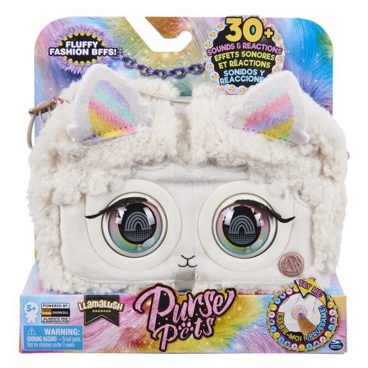 PURSE PETS Fluffy Series - Lama
