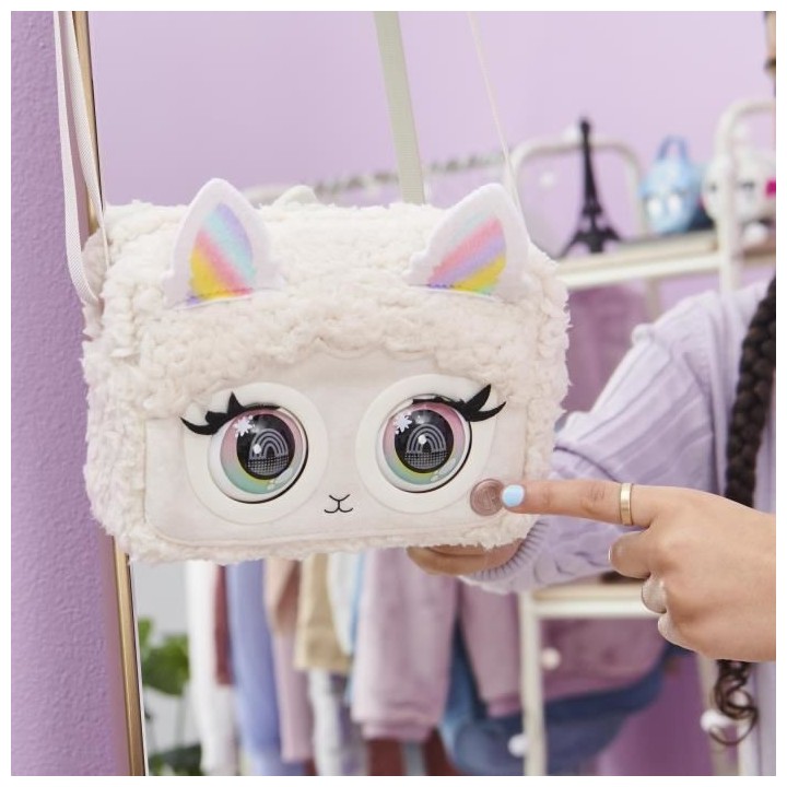 PURSE PETS Fluffy Series - Lama
