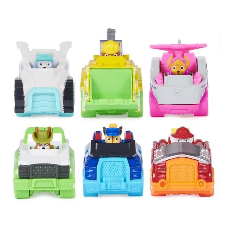 PACK DE 6 VÉHICULES NEON TRUE METAL™ La Pat' Patrouille