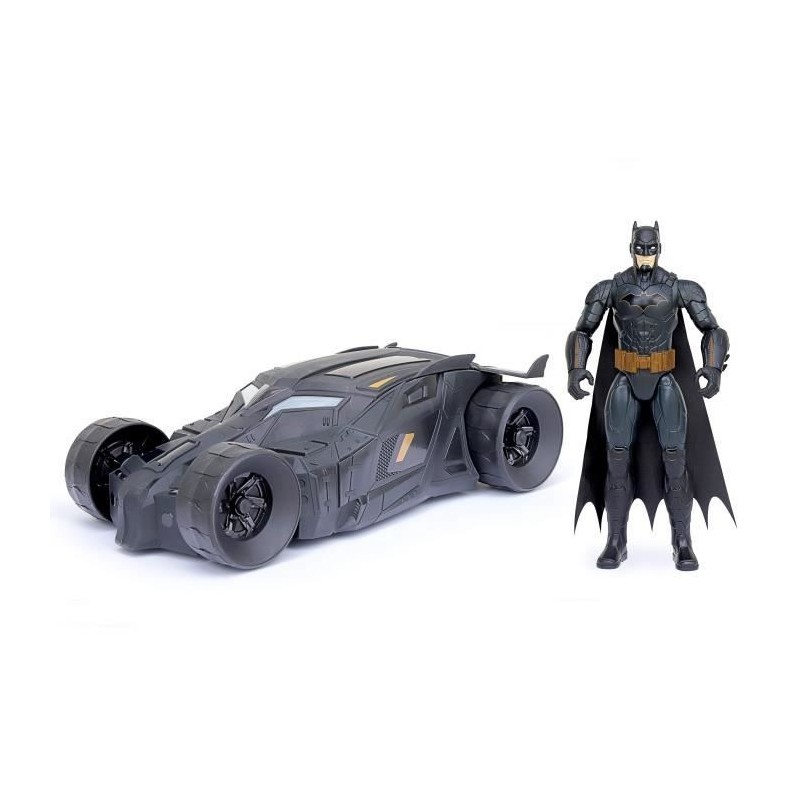 BATMAN - Voiture Batmobile + Figurine Batman 30 cm - 6064628 - Figurine d'action articulée pour enfants