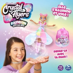 HATCHIMALS CRYSTAL FLYERS RAINBOW GLITTER IDOL