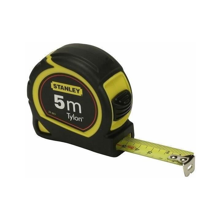 Mesure a ruban bimatiere tylon STANLEY - 0-30-697 - 5 m x 19 mm