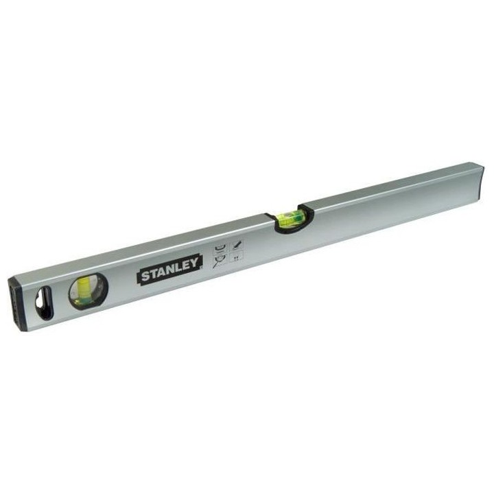 Niveau tubulaire magnétique Classic STANLEY - STHT1-43111 - 60 cm