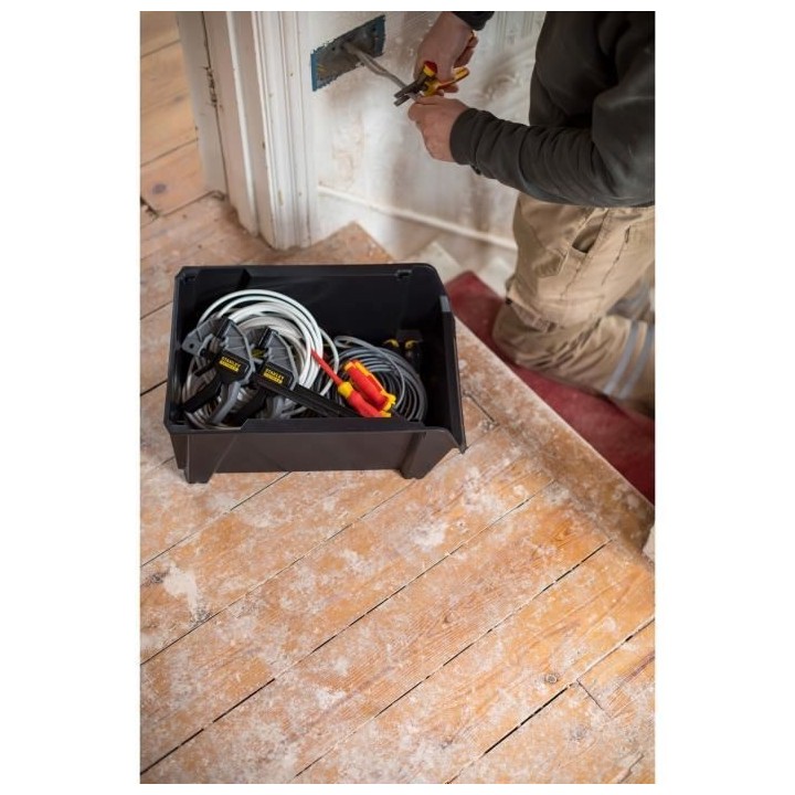 Bac a bec de rangement N°5 Noir STANLEY - STST82744-1 - 16,6L