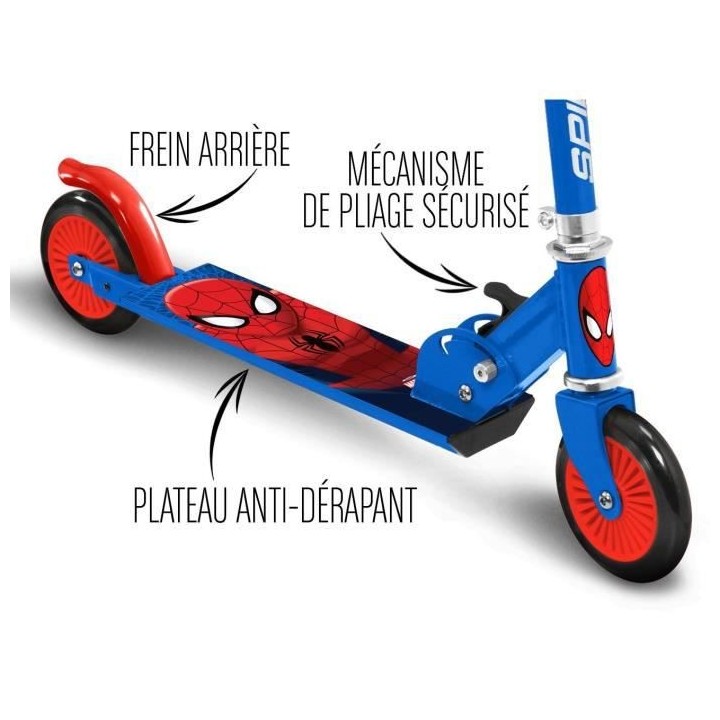 SPIDERMAN Trottinette Pliable