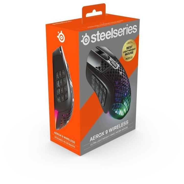 Souris gamer - STEELSERIES - Aerox 9 Wireless Gaming Mouse