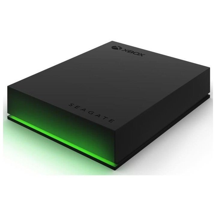 Disque Dur Externe - SEAGATE - Xbox Game Drive Black - 4 To - USB 3.2