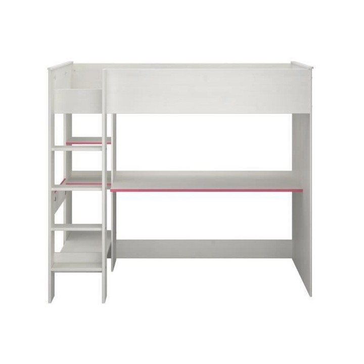 PARISOT JIM Lit mezzanine enfant contemporain décor pin memphis et ch